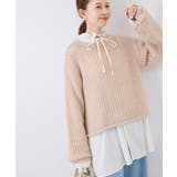 【emur/エミュール】フェザーラメメッシュ編みニット | ROPE' PICNIC | 詳細画像21 