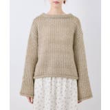 【emur/エミュール】フェザーラメメッシュ編みニット | ROPE' PICNIC | 詳細画像23 