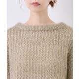 【emur/エミュール】フェザーラメメッシュ編みニット | ROPE' PICNIC | 詳細画像26 