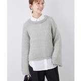 【emur/エミュール】フェザーラメメッシュ編みニット | ROPE' PICNIC | 詳細画像6 