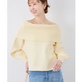 【emur/エミュール】オフショルダーニット | ROPE' PICNIC | 詳細画像11 