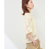 メッシュコード刺繍プルオーバー | ROPE' PICNIC | 詳細画像14 