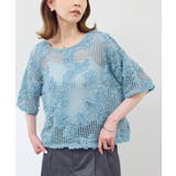 メッシュコード刺繍プルオーバー | ROPE' PICNIC | 詳細画像19 