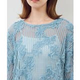 メッシュコード刺繍プルオーバー | ROPE' PICNIC | 詳細画像27 