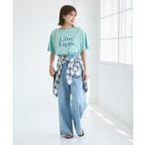 オフショルプリントハーフスリーブTシャツ | ROPE' PICNIC | 詳細画像10 
