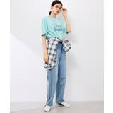 オフショルプリントハーフスリーブTシャツ | ROPE' PICNIC | 詳細画像21 