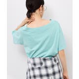 オフショルプリントハーフスリーブTシャツ | ROPE' PICNIC | 詳細画像24 