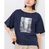 オフショルプリントハーフスリーブTシャツ | ROPE' PICNIC | 詳細画像27 