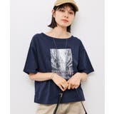 オフショルプリントハーフスリーブTシャツ | ROPE' PICNIC | 詳細画像28 