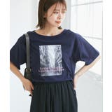 オフショルプリントハーフスリーブTシャツ | ROPE' PICNIC | 詳細画像8 
