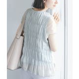 サックス(48) | 楊柳シャーリングプルオーバー | ROPE' PICNIC