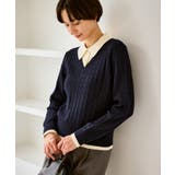 【新色追加】フェイクレイヤードニットプルオーバー | ROPE' PICNIC | 詳細画像21 