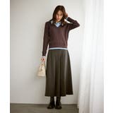 【新色追加】フェイクレイヤードニットプルオーバー | ROPE' PICNIC | 詳細画像3 