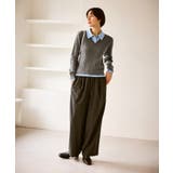 【新色追加】フェイクレイヤードニットプルオーバー | ROPE' PICNIC | 詳細画像8 