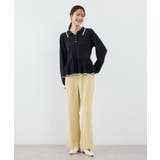 ペプラムポロカラーニット | ROPE' PICNIC | 詳細画像15 