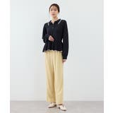 ペプラムポロカラーニット | ROPE' PICNIC | 詳細画像16 