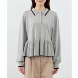 ペプラムポロカラーニット | ROPE' PICNIC | 詳細画像19 