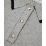 ペプラムポロカラーニット | ROPE' PICNIC | 詳細画像25 