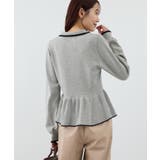 ペプラムポロカラーニット | ROPE' PICNIC | 詳細画像6 