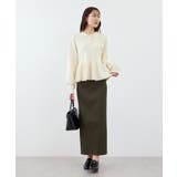 ペプラムポロカラーニット | ROPE' PICNIC | 詳細画像7 