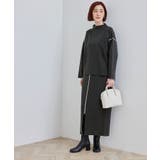 【春まで着られる】Wフェイスボトルネックプルオーバー | ROPE' PICNIC | 詳細画像12