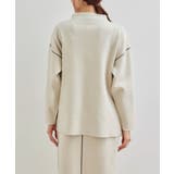 【春まで着られる】Wフェイスボトルネックプルオーバー | ROPE' PICNIC | 詳細画像3