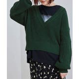 グリーン(30) | 深Vネックプルオーバー | ROPE' PICNIC