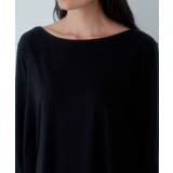 【セットアップ対応】ソフトリッチ天竺アシメヘムフレアトップス | ROPE' PICNIC | 詳細画像3 