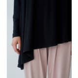 【セットアップ対応】ソフトリッチ天竺アシメヘムフレアトップス | ROPE' PICNIC | 詳細画像5 