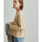 ベージュ(27) | ミラノリブ肩トグルボタンニットプルオーバー | ROPE' PICNIC