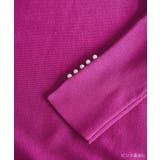 【WEB限定カラー:グレー】マシュマロニット袖パールドルマンニット | ROPE' PICNIC | 詳細画像14 