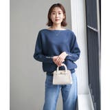 【WEB限定カラー:グレー】マシュマロニット袖パールドルマンニット | ROPE' PICNIC | 詳細画像18 