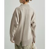 【WEB限定カラーあり】バックスリットニットプルオーバー | ROPE' PICNIC | 詳細画像14 