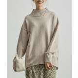【WEB限定カラーあり】バックスリットニットプルオーバー | ROPE' PICNIC | 詳細画像15 