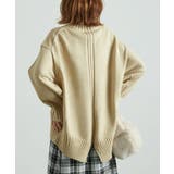 【WEB限定カラーあり】バックスリットニットプルオーバー | ROPE' PICNIC | 詳細画像20 