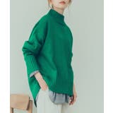 【WEB限定カラーあり】バックスリットニットプルオーバー | ROPE' PICNIC | 詳細画像8 
