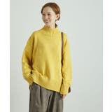 イエロー(80) | 【WEB限定カラーあり】バックスリットニットプルオーバー | ROPE' PICNIC