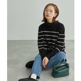 リサイクルポリエステル畔タートルニット | ROPE' PICNIC | 詳細画像6 