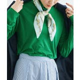 【WEB限定カラー:チャコール,オレンジ】シアーカットタートル | ROPE' PICNIC | 詳細画像1 