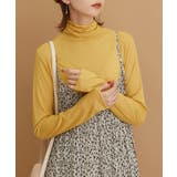 【WEB限定カラー:チャコール,オレンジ】シアーカットタートル | ROPE' PICNIC | 詳細画像16 