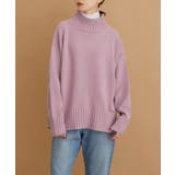 【WEB限定カラー:チャコール,オレンジ】シアーカットタートル | ROPE' PICNIC | 詳細画像28 