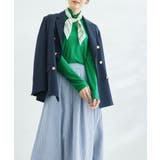 【WEB限定カラー:チャコール,オレンジ】シアーカットタートル | ROPE' PICNIC | 詳細画像3 