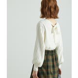 オフホワイト(15) | 新色追加/2WAY/リボンニットプルオーバー | ROPE' PICNIC