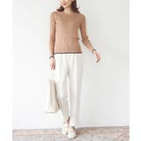 洗濯機OK/BIO GRACEミニケーブルニットプルオーバー | ROPE' PICNIC | 詳細画像11 