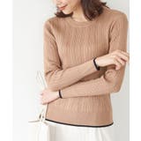 洗濯機OK/BIO GRACEミニケーブルニットプルオーバー | ROPE' PICNIC | 詳細画像12 