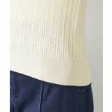 洗濯機OK/BIO GRACEミニケーブルニットプルオーバー | ROPE' PICNIC | 詳細画像28 