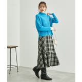 スタイルアップが叶うクロップドリブ切り替えニット パチパチしにくい 洗濯機OK | ROPE' PICNIC | 詳細画像25
