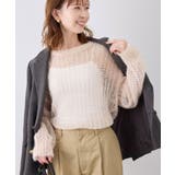 シアーモヘア混ニットプルオーバー | ROPE' PICNIC | 詳細画像15 