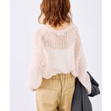 シアーモヘア混ニットプルオーバー | ROPE' PICNIC | 詳細画像18 