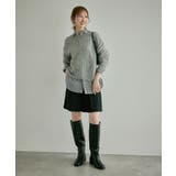 シアーモヘア混ニットプルオーバー | ROPE' PICNIC | 詳細画像19 